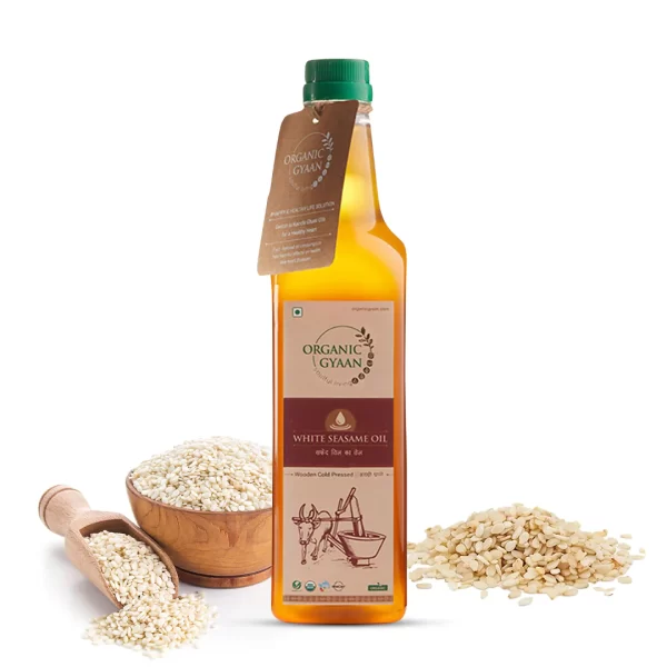 White Sesame Oil - Wooden Cold Pressed